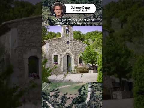 Johnny Depp’s village in France worth $55M Johnny Depp’s village in France worth $55M