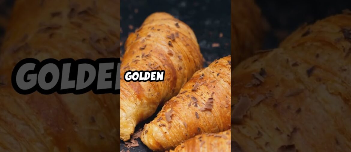 Croissant Magic: The Art of French Baking! #viral #easyrecipe #shorts  #food