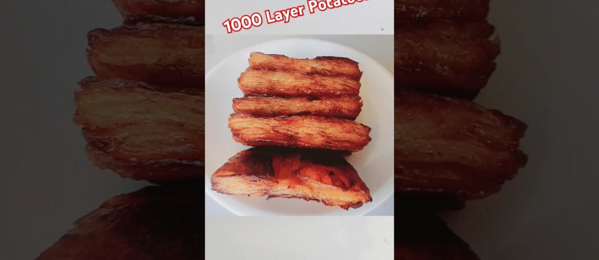 1000 Layer Potatoes | Simple Thousand Layer Crispy French Fries #shorts #food #cooking 1000 Layer Potatoes | Simple Thousand Layer Crispy French Fries #shorts #food #cooking