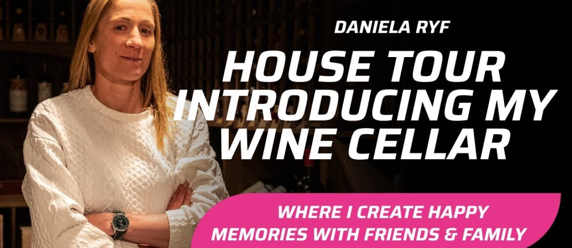 Daniela Ryf house tour: Introducing my wine cellar