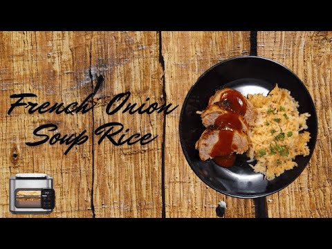 French Onion Soup Rice in the Ninja Combi French Onion Soup Rice in the Ninja Combi