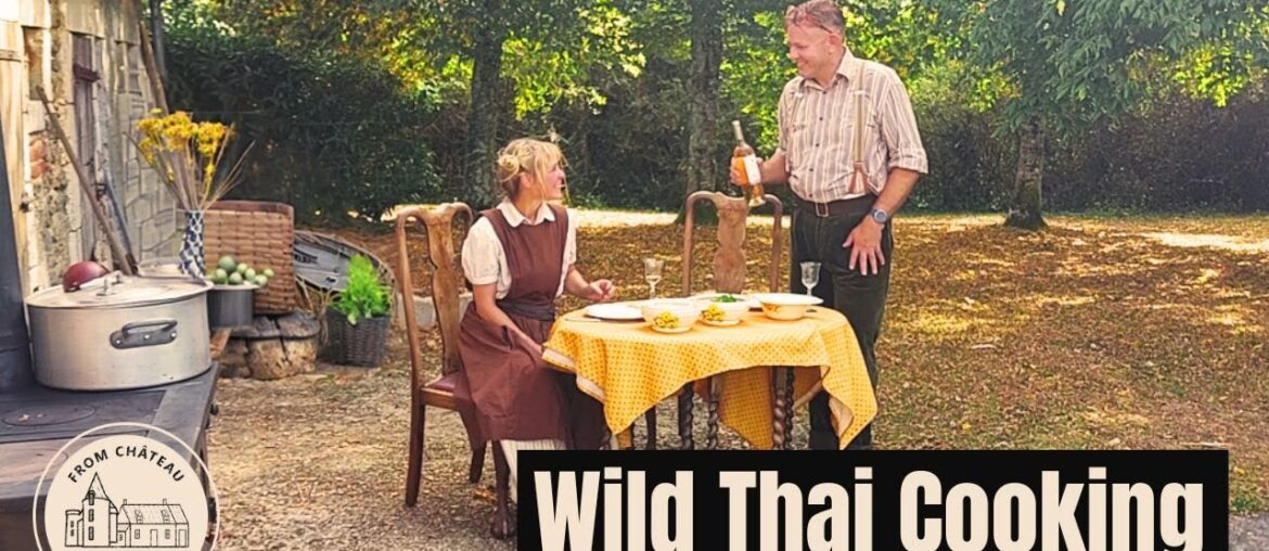Ep 156 | Outdoor Range Cooking | Anna Cooks Red Thai Curry | ASMR | From French Chateau to Farmhouse Ep 156 | Outdoor Range Cooking | Anna Cooks Red Thai Curry | ASMR | From French Chateau to Farmhouse