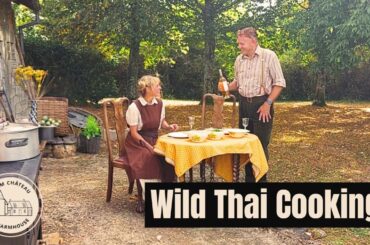 Ep 156 | Outdoor Range Cooking | Anna Cooks Red Thai Curry | ASMR | From French Chateau to Farmhouse