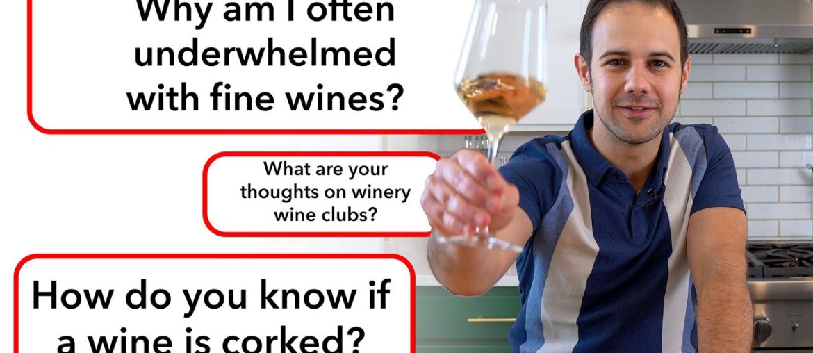 Sommelier & TV Host Vince Answers Wine Questions! (Part I) Sommelier & TV Host Vince Answers Wine Questions! (Part I)