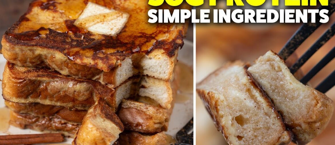 Protein French Toast with Cottage Cheese | No Protein Powder Needed Protein French Toast with Cottage Cheese | No Protein Powder Needed