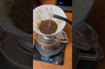 V60 Simple 2-Pour Method  #coffee #pourovercoffee
