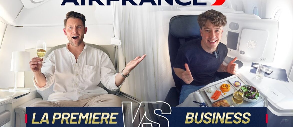 World’s BEST First Class! Air France La Premiere vs Business World's BEST First Class! Air France La Premiere vs Business