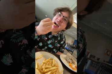 Day 2 French fry review - Terraces dining hall at IC