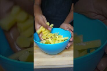 Perfect French Fries Recipe #FrenchFries #CrispyDelight #FriesFrenzy #asmr #ytshorts #foryou #shorts