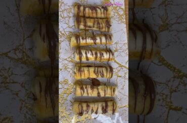 French Chocolate Toast No Eggs #shortsfeed #shortvideo #recipe #trending