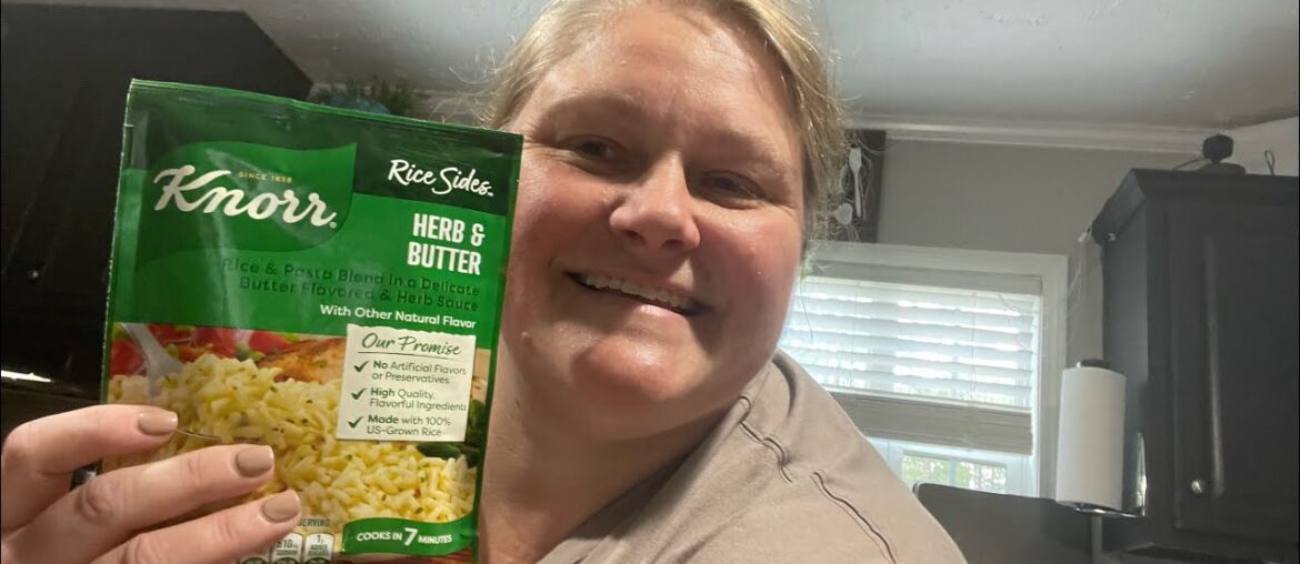 "Knorr Sides: Flavor Fusion at Your Fingertips" Turned into a delicious meal.