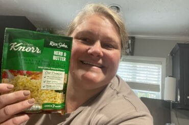 "Knorr Sides: Flavor Fusion at Your Fingertips" Turned into a delicious meal.