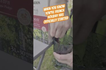 French road trip part 3. When you know you're French holiday has started.