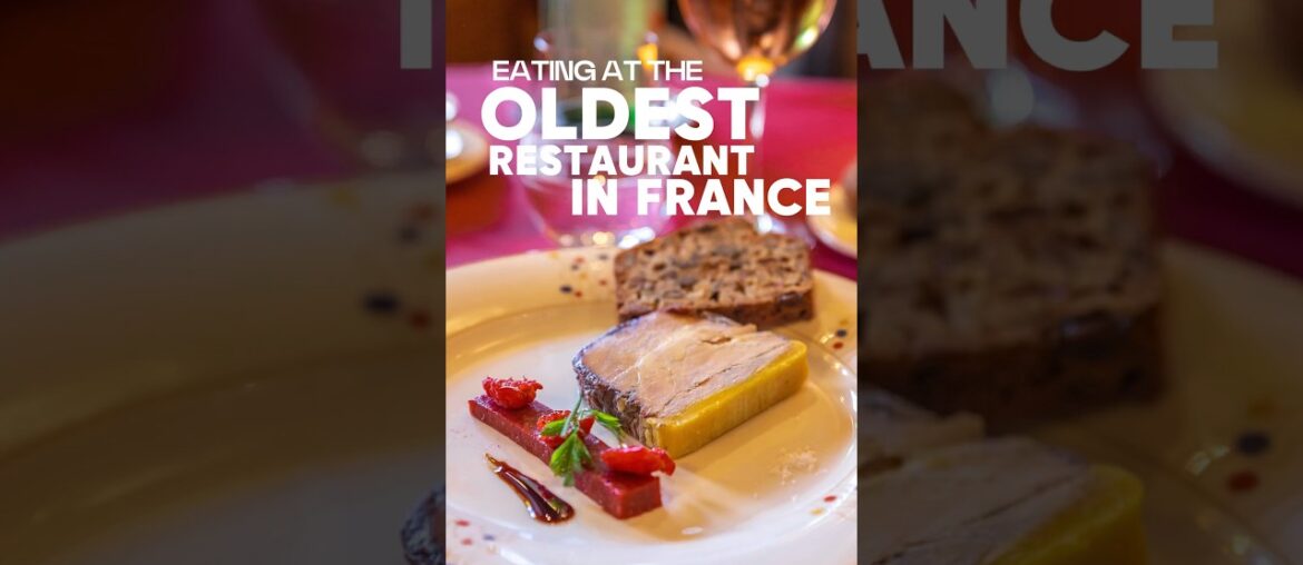 Eating at the Oldest Restaurant in France: La Couronne #rouen #frenchfood #visitfrance #normandy