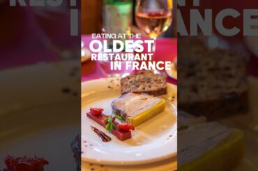 Eating at the Oldest Restaurant in France: La Couronne #rouen #frenchfood #visitfrance #normandy