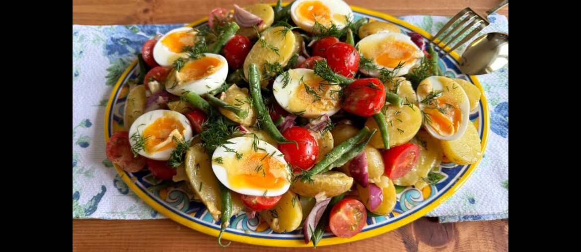 French Style Potato Salad | Fresh and super easy summer side dish