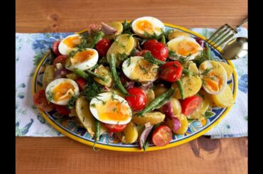 French Style Potato Salad | Fresh and super easy summer side dish