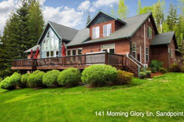 Sandpoint Luxury Home for Sale | 141 Morning Glory Ln | $1,399,000 (Branded)