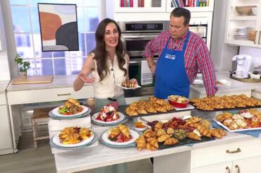 Authentic Gourmet 18 Classic French Butter Croissants on QVC