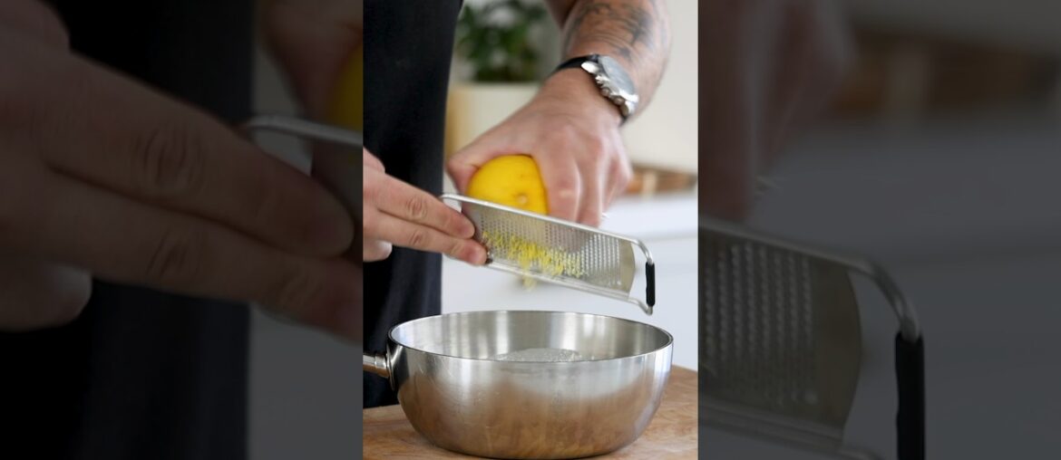 Lemon & Vanilla Cream Recipe! #shorts