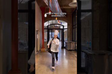 is it worth paying $100k to attend a culinary school? #shorts