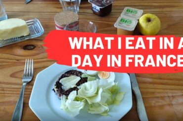 What I EAT In FRANCE | French Diet on a Workday | Cooking a Mediterranean Dish For Dinner