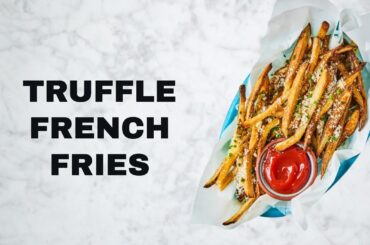Homemade Truffle Fries: Gourmet Flavor in Every Bite!