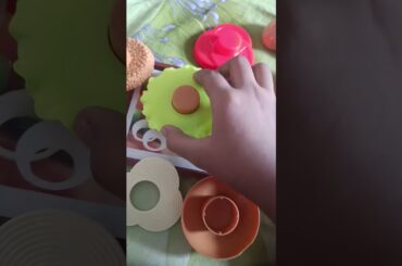 burger French fry cook chicken leg piece toy