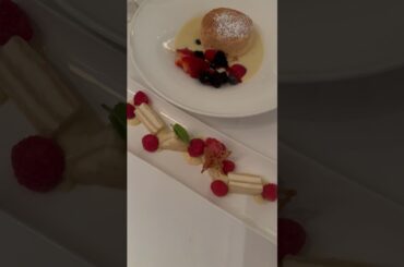 French meal at Le Papillon. Four courses and extra dessert.