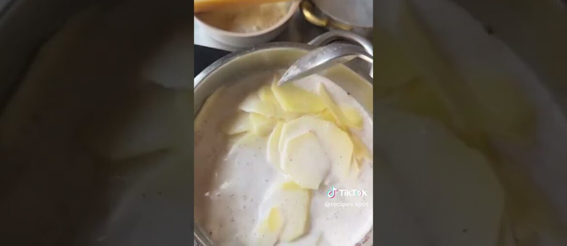 Potato Gratin Dauphinois French Cuisine Potato Gratin Dauphinois French Cuisine