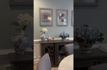 French Modern Style Dining Room