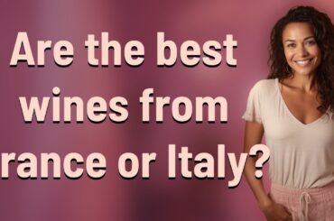 Are the best wines from France or Italy?