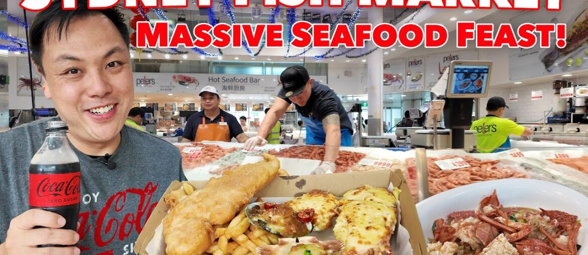 Wagyu Sushi, Lobster Mornay, Ginormous Fish n Chips at Sydney's Fish Market