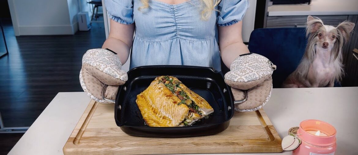 Stuffed Salmon & Shrimp – A 100-Year-Old Recipe! Stuffed Salmon & Shrimp - A 100-Year-Old Recipe!