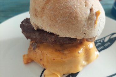 Burger avec pain maison
