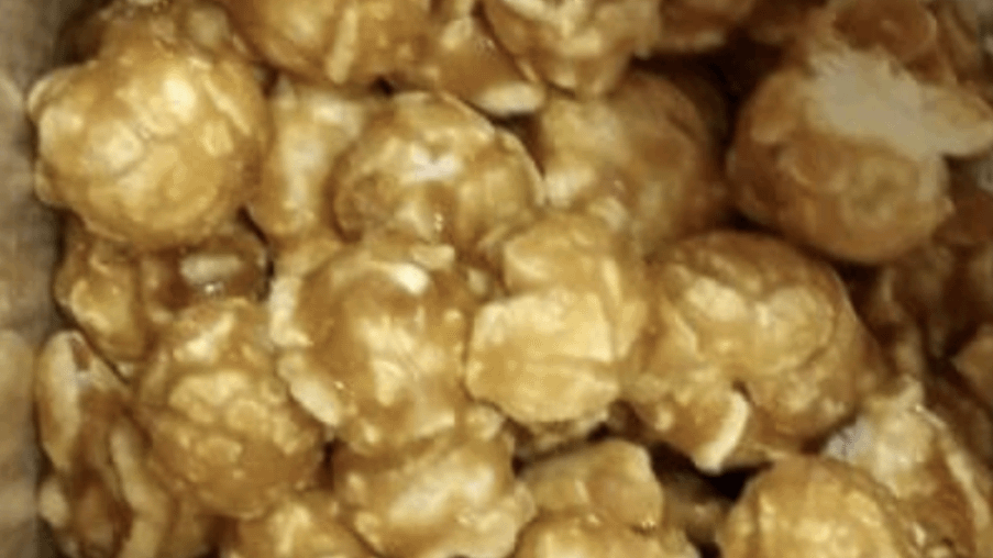 Pop-corn au caramel fait maison