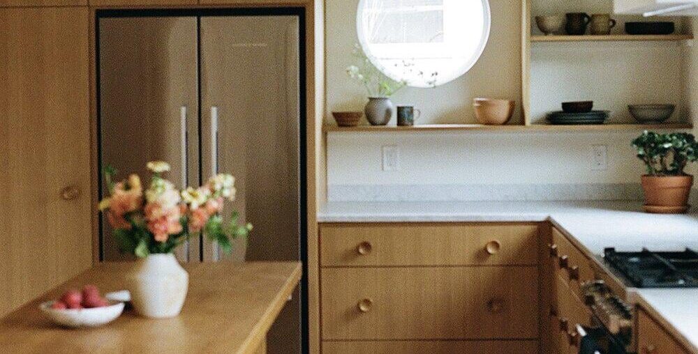 Wood kitchen. [1000x1059]