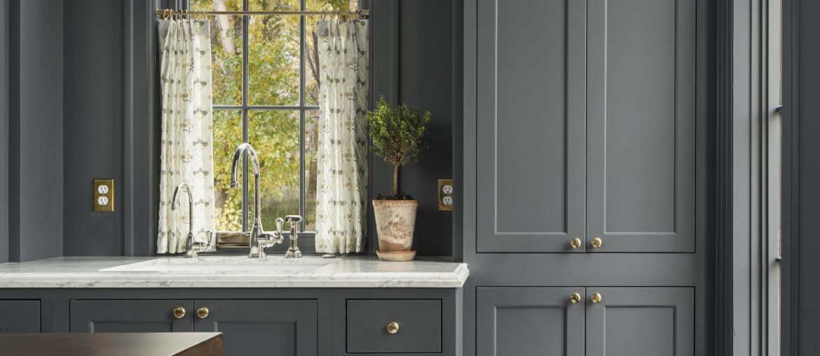 Classic scullery with shaker cabinets in a Utah residence [5625x7500]