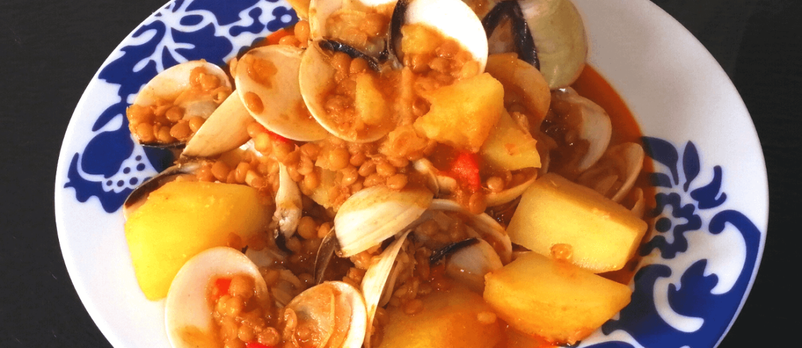 Lentils with Clams Lunch In 30 Minutes