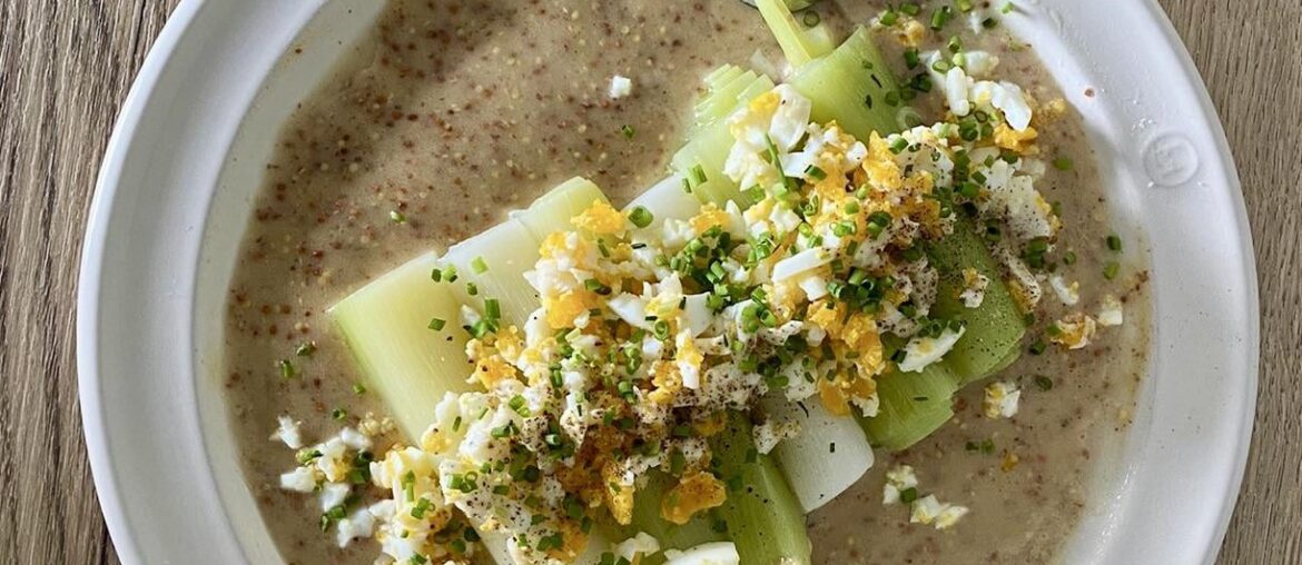 Poireaux vinaigrette