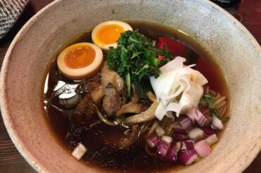 Veggie-Ramen from Slurp in Copenhagen