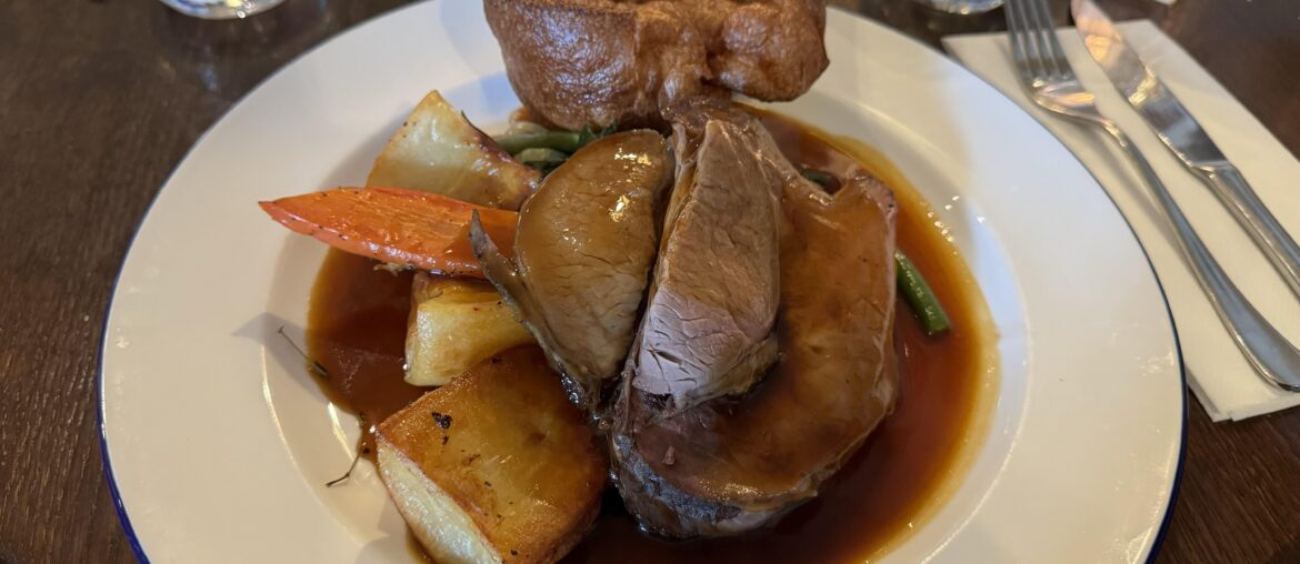 Roast Beef with Yorkshire Pudding