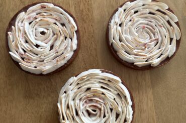 Tartelettes framboises meringuées [Fait maison]
