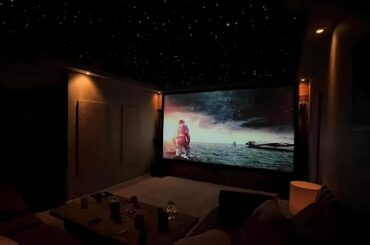 My basement cinema room, Alberta, Canada [OC] [2160x2043]