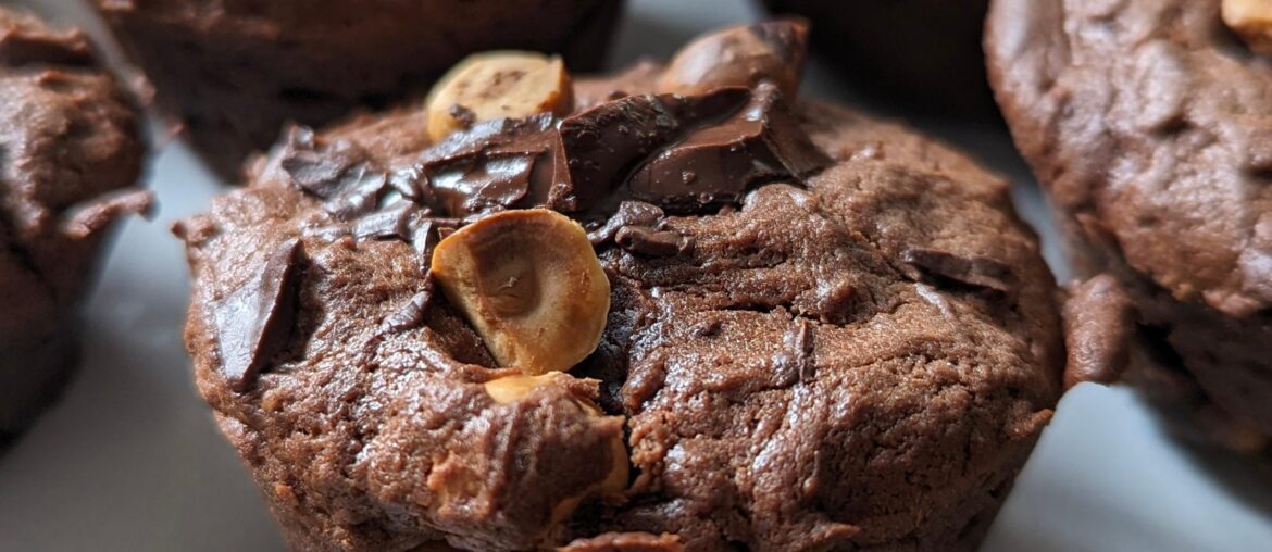 Muffin chocolat/noisettes
