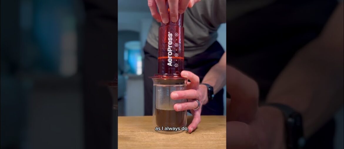 The AeroPull #aeropress #coffee