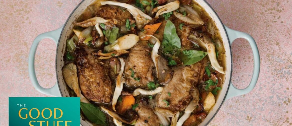 Mary’s Recipe of the Day: White Wine Coq au Vin | The Good Stuff with Mary Berg Mary’s Recipe of the Day: White Wine Coq au Vin | The Good Stuff with Mary Berg