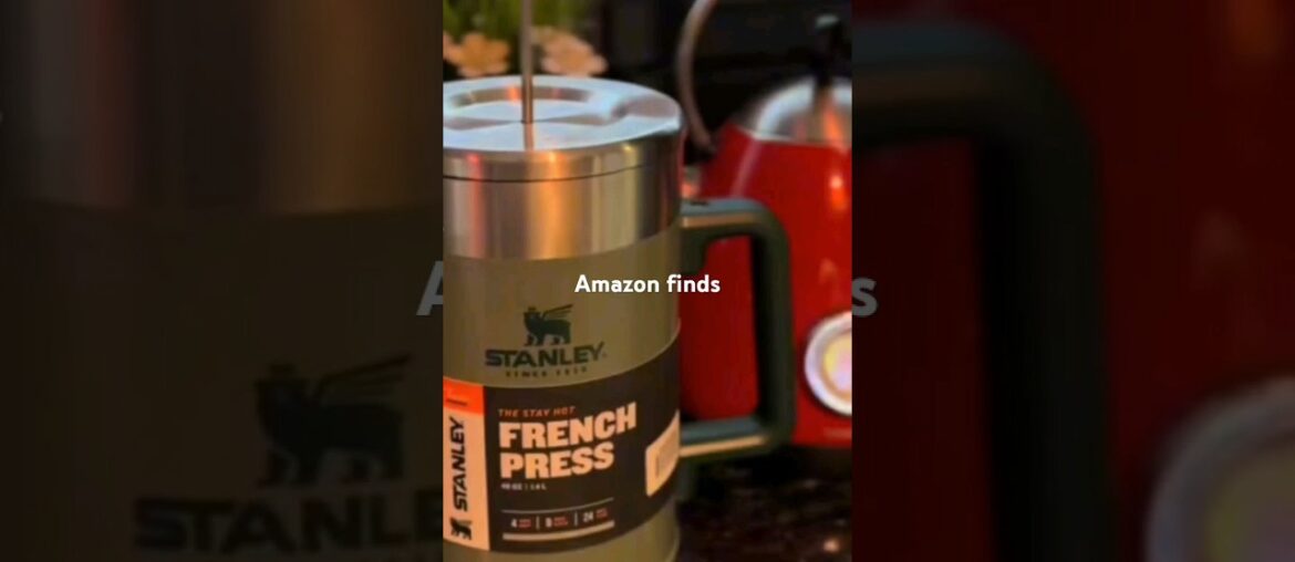 Stanley Classic The Stay-Hot French Press #youtubeshorts #amazon finds #shorts Stanley Classic The Stay-Hot French Press #youtubeshorts #amazon finds #shorts
