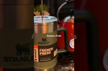 Stanley Classic The Stay-Hot French Press             #youtubeshorts  #amazon finds #shorts