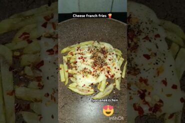 Cheese French Fries kya aapne try Kiya?#trending #music #youtubeshorts #jyotsanakitchen